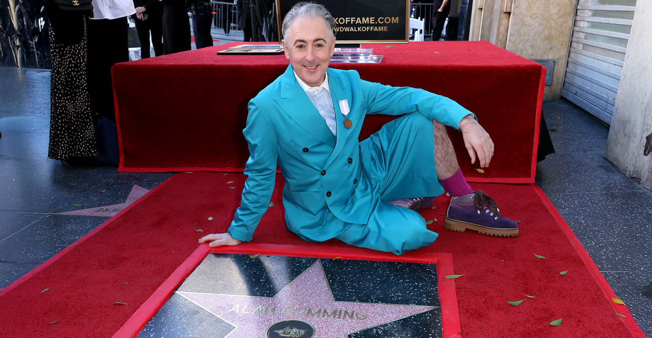 Ο Άλαν Κάμινγκ απέκτησε αστέρι στη Λεωφόρο της Δόξας στο Χόλιγουντ