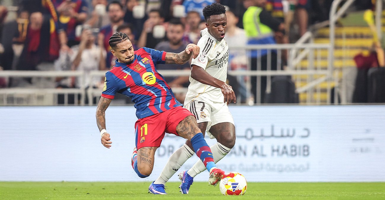 Τρομερό παιχνίδι στην Τζέντα (Β' ημίχρονο): Η Μπαρτσελόνα 2-2 με την Ρεάλ στον τελικό του Σούπερ Καπ, δείτε τα γκολ