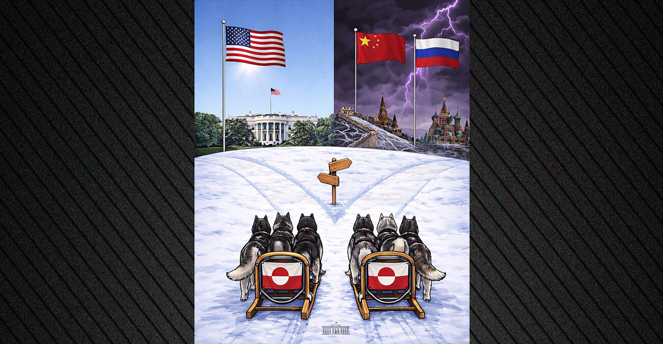 «Ποιον δρόμο θα πάρετε;»: Ο Λευκός Οίκος αψηφά τη διπλωματία και καλεί ευθέως τους Γροιλανδούς να αποφασίσουν αν θα πορευθούν με τις ΗΠΑ ή με Ρωσία και Κίνα