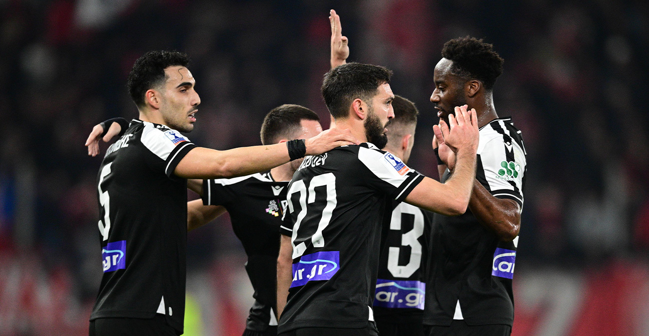 Ολυμπιακός - ΠΑΟΚ 0-2: Δίκαια στα ημιτελικά του Κυπέλλου ο Δικέφαλος, δείτε τα γκολ 