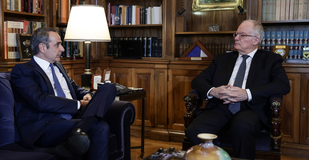 Μητσοτάκης σε Τασούλα: Σας φέρνω νέα ταραγμένων καιρών, να αποφύγουμε τα χειρότερα στις σχέσεις ΕΕ-ΗΠΑ