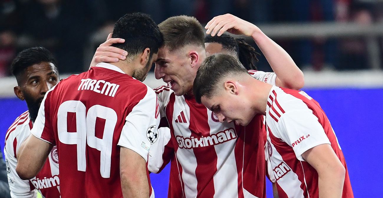 Ολυμπιακός - Λεβερκούζεν 2-0: Υπέταξε τους Γερμανούς και «βλέπει» πρόκριση στα play offs του Champions League, δείτε τα γκολ 