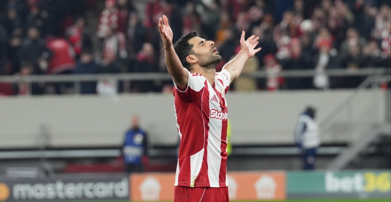 Η νίκη του Ολυμπιακού έφερε την Ελλάδα πιο κοντά στην 11η θέση: Πόσους βαθμούς θέλουν οι Πειραιώτες για να προκριθούν