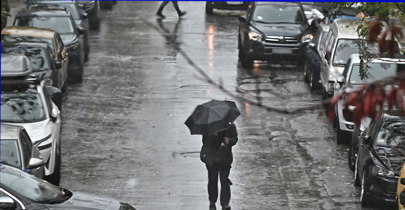 Νέο κύμα κακοκαιρίας με βροχές και καταιγίδες από το πρωί της Δευτέρας, θα πληγεί και η Αττική, «Red Code» για έξι περιφέρειες