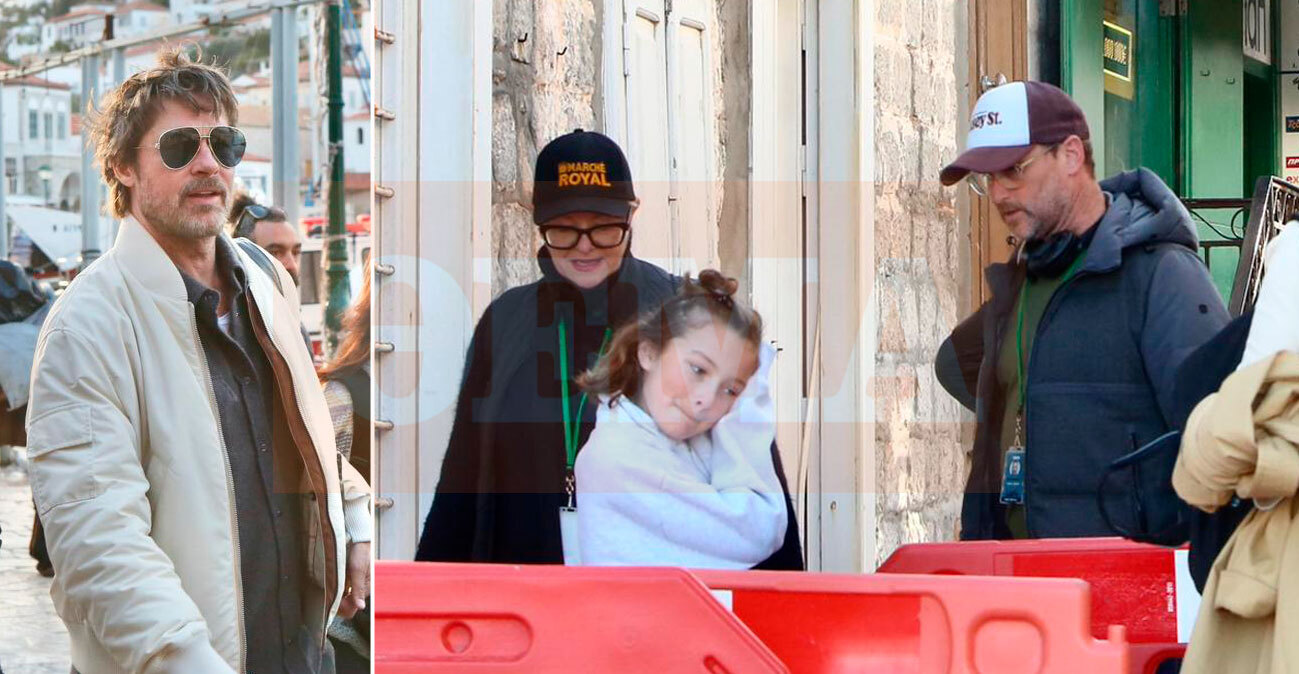 Η κινηματογραφική «κόρη» του Μπραντ Πιτ και η αποθήκη που έγινε φαρμακείο του ’80 στην Ύδρα - Τα γυρίσματα από τη δραματική σκηνή