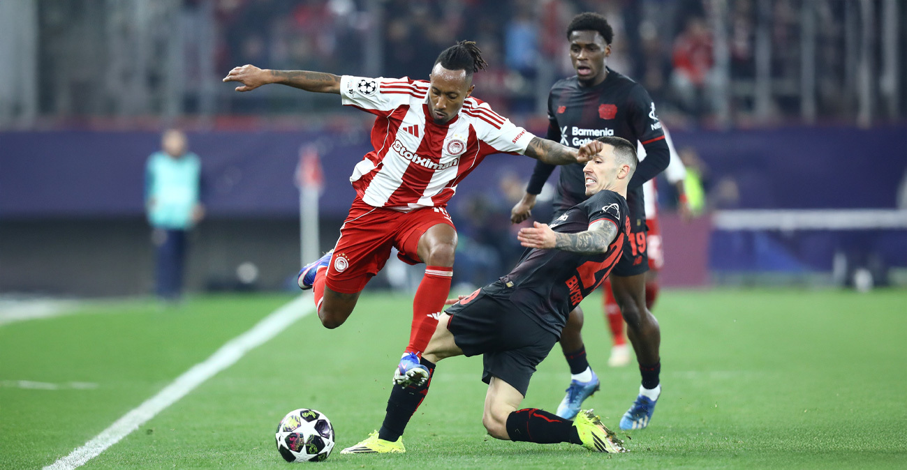 Λεβερκούζεν - Ολυμπιακός 0-0 (Α' ημίχρονο): Live ο αγώνας του Champions League 