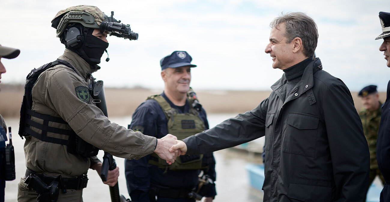 Στον Έβρο ο Μητσοτάκης, ανακοίνωσε έργα υποδομής 30 εκατομμυρίων ευρώ στο ποτάμι 