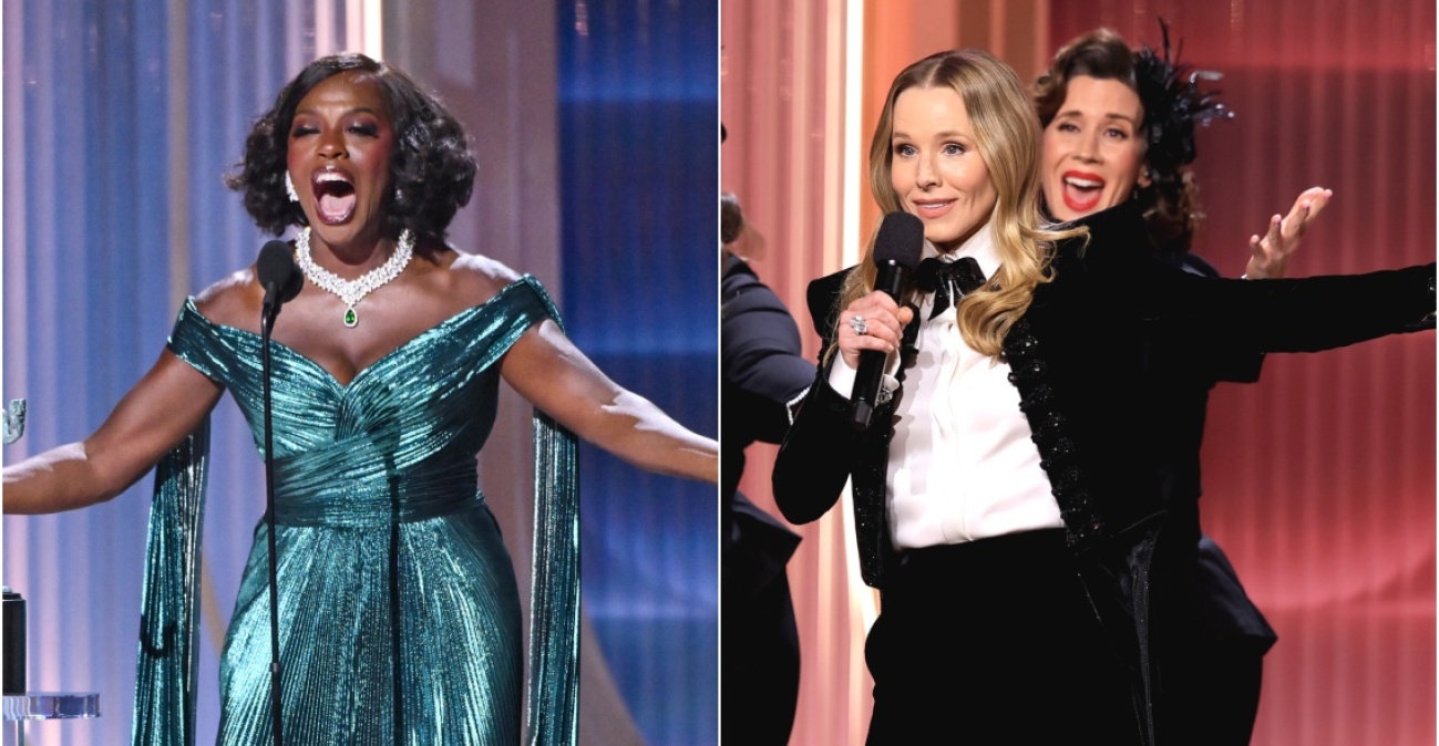 Οι πιο viral στιγμές των φετινών Actor Awards: Aπό τις κραυγές της Βαϊόλα Ντέιβις έως την... cringe εμφάνιση της Κρίστεν Μπελ