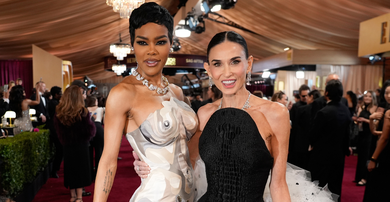 Το «naked dress» της Τεγιάνα Τέιλορ και η φουντωτή ουρά της Ντέμι Μουρ, οι εμφανίσεις που ξεχώρισαν στα Actor Awards