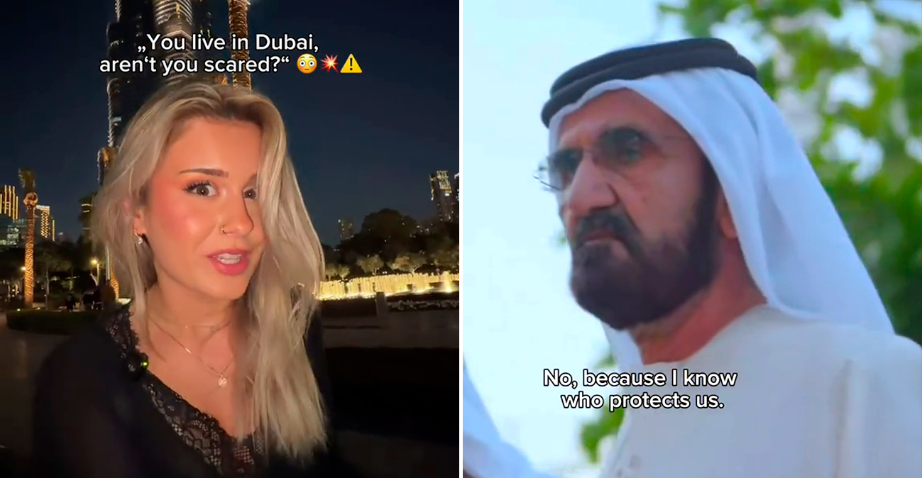 «Φοβάσαι στο Ντουμπάι; Όχι, γιατί ξέρω ποιος μας προστατεύει»: Άτυπη καμπάνια από τα Εμιράτα στο TikTok για τον τουρισμό