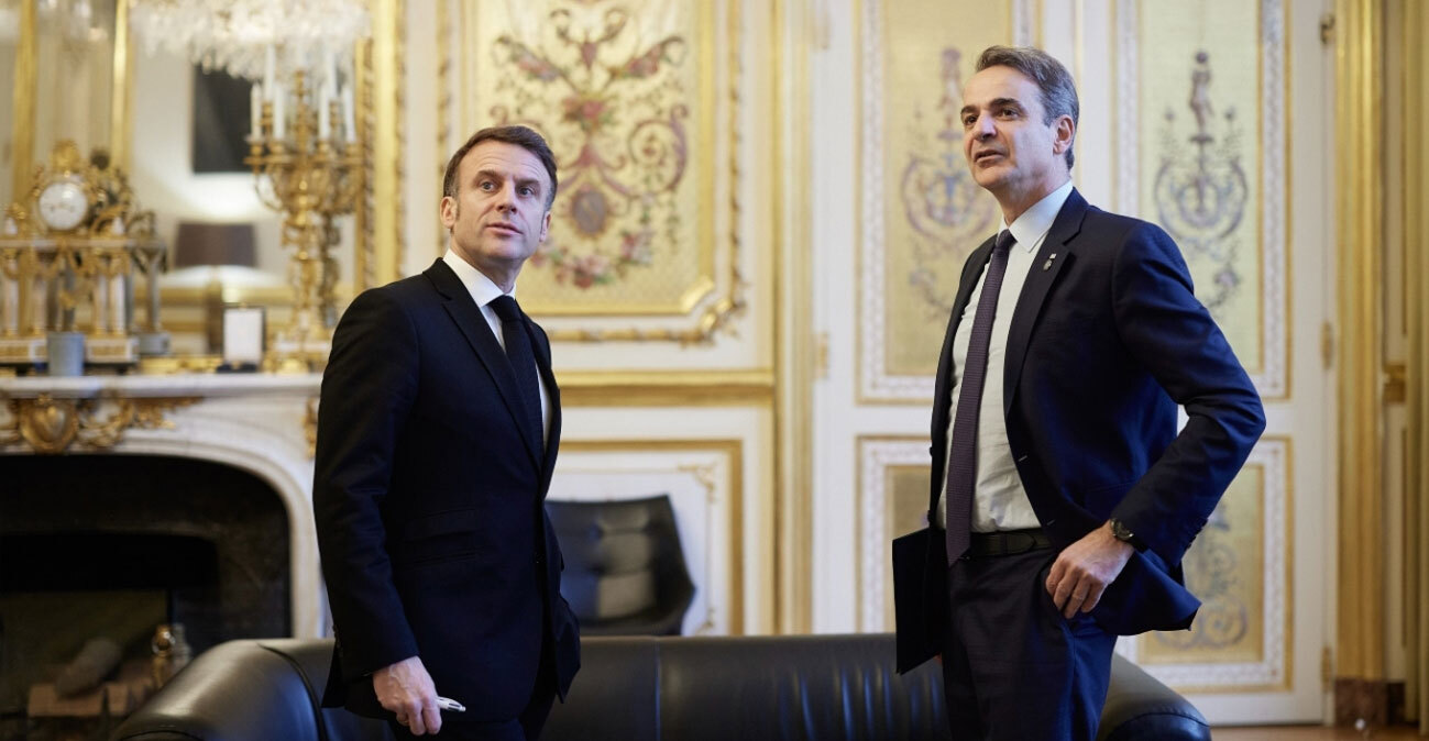 Τηλεφώνημα Μακρόν σε Μητσοτάκη, συμφώνησαν να συνεργαστούν για Κύπρο και ελευθερία της ναυσιπλοΐας στην Ερυθρά Θάλασσα