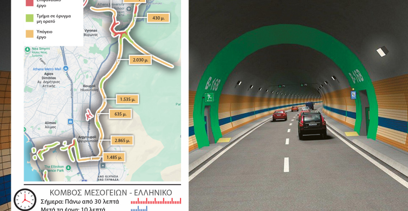 Σήραγγα του Υμηττού: Κρατάει... 47 χρόνια το... νέο Γεφύρι της Άρτας, εξαγγέλθηκε για πρώτη φορά από τον Κωνσταντίνο Καραμανλή!