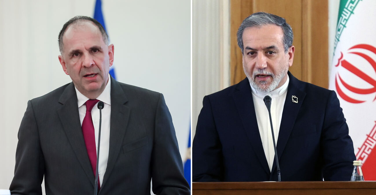 Γεραπετρίτης σε Αραγτσί: Αδιανόητο να θεωρείται η Ελλάδα εχθρική χώρα, ζητάμε να επιτραπεί η έξοδος των ελληνικών πλοίων από τον Περσικό Κόλπο