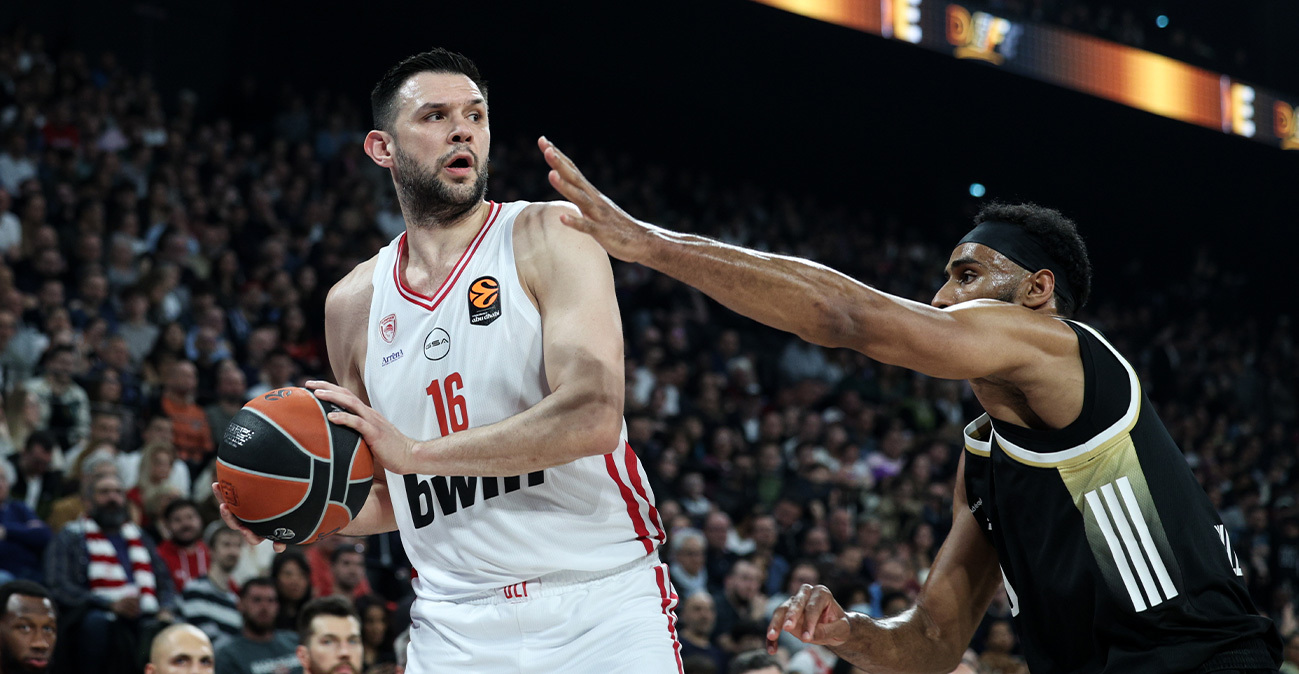 Βιλερμπάν - Ολυμπιακός 63-73 (Δ' περίοδος): Παίρνουν και πάλι διαφορά οι Πειραιώτες, live 