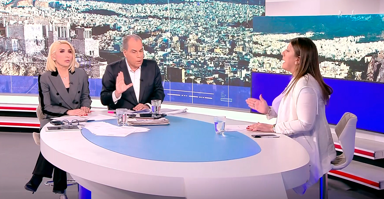 «Μόνο φρουρά δεν φώναξε ο Στραβελάκης»: Φωτιά πήραν τα social media από τον καβγά με την Κωνσταντοπούλου