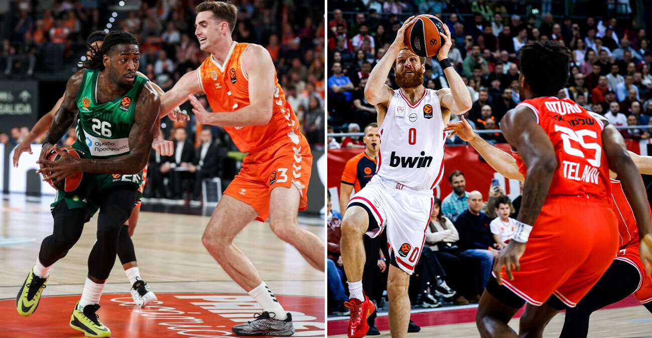 Η βαθμολογία της Euroleague μετά τη νίκη του Ολυμπιακού και την ήττα του Παναθηναϊκού - Φουλ για πρωτιά οι «κόκκινοι», να αποφύγουν τα play in θέλουν οι «πράσινοι»