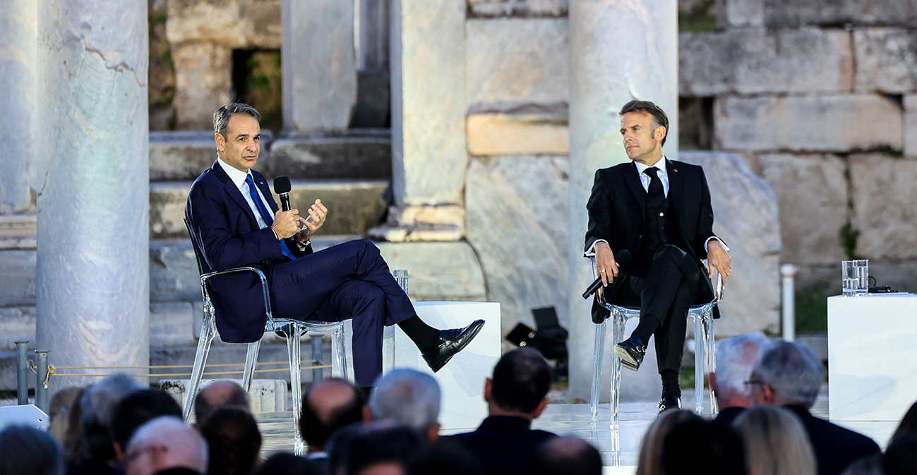 Μακρόν σε Μητσοτάκη: Αν η κυριαρχία σας απειλείται, κάντε ό,τι χρειάζεται, θα είμαστε εδώ για εσάς