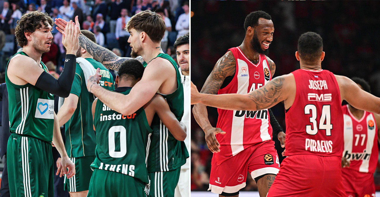 Euroleague: Έκανε το break στη Βαλένθια ο Παναθηναϊκός, πρώτο βήμα και για τον Ολυμπιακό κόντρα στη Μονακό, δείτε βίντεο 