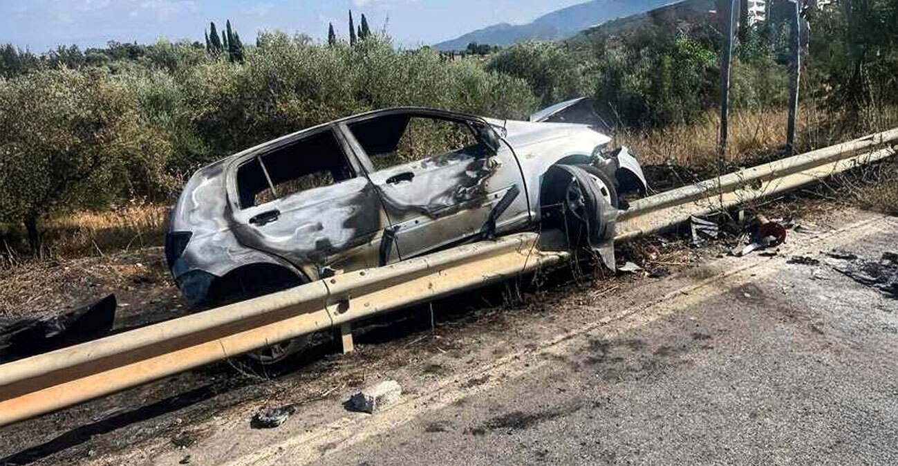 Τραγωδία στην Κάτω Αχαΐα: 46χρονη μητέρα η οδηγός που απανθρακώθηκε στο σοκαριστικό τροχαίο στην παλαιά εθνική οδό Πατρών-Πύργου