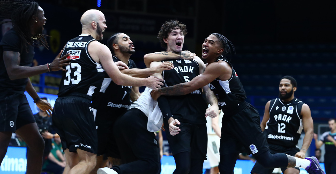 Ο Όσμαν «σκότωσε» τον Παναθηναϊκό (84-82) στο φινάλε και έστειλε τον ΠΑΟΚ στον τελικό του Stoiximan Super Cup, βίντεο