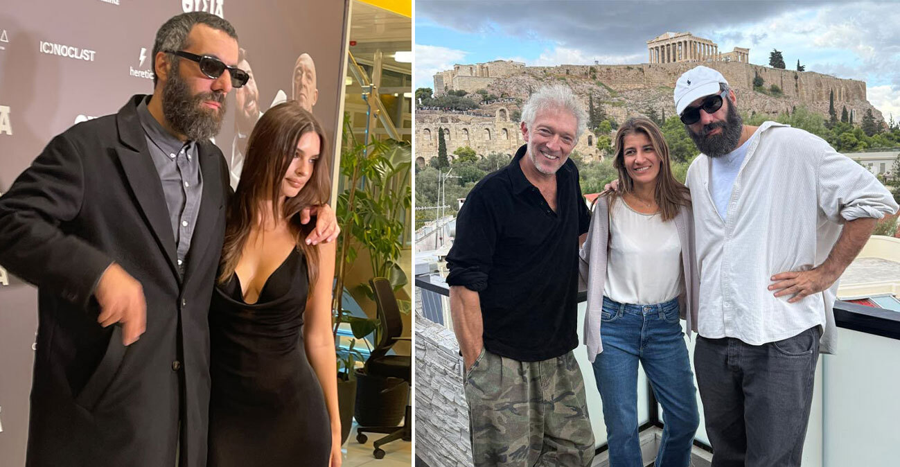 Λαμπερή πρεμιέρα για τη νέα ταινία του Ρομέν Γαβρά στην Αθήνα: Μαζί του η Έμιλι Ραταϊκόφσκι και ο πρωταγωνιστής, Βενσάν Κασέλ