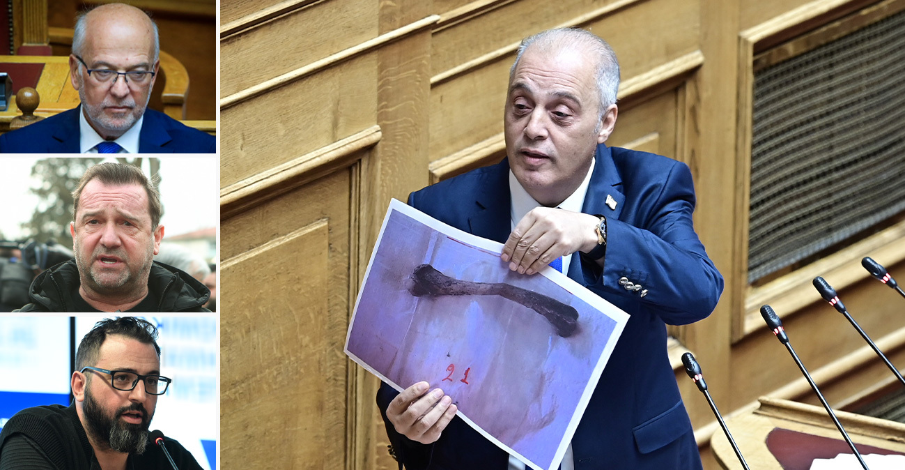 Ο Βελόπουλος ανέβασε νέες φωτογραφίες με ανθρώπινα οστά από τα Τέμπη, τις έσβησε μετά τις αντιδράσεις συγγενών - Φλωρίδης: «Ξεφτιλίστηκε»