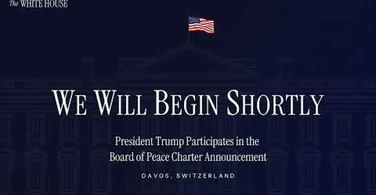 President Trump Participates in the Board of Peace Charter Announcement