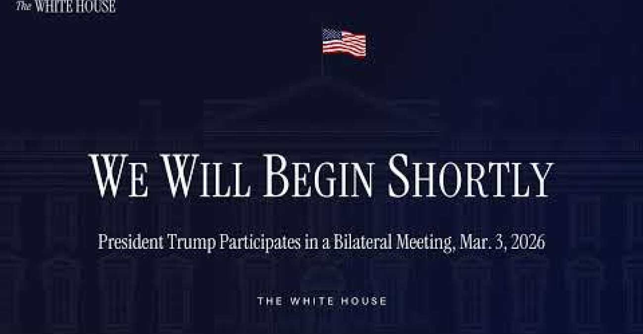 President Trump Participates in a Bilateral Meeting, Mar. 3, 2026