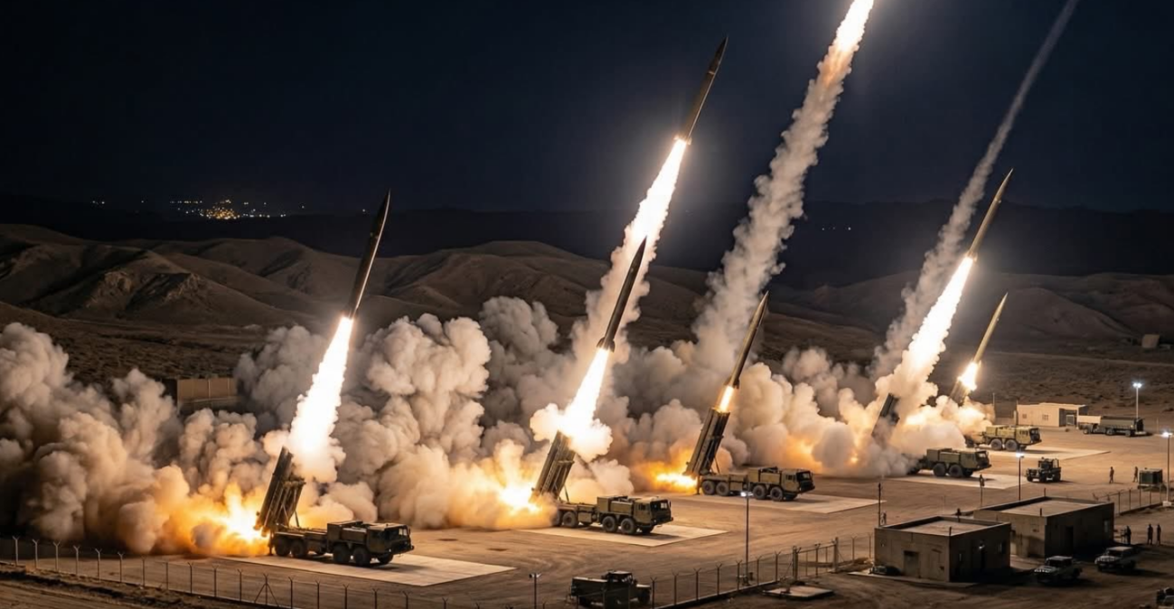 Η Μέση Ανατολή φλέγεται: Νέα επίθεση του Ιράν εναντίον του Ισραήλ και αμερικανικών βάσεων 