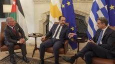 Μητσοτάκης: Συναντήθηκε με Χριστοδουλίδη και Βασιλιά Αμπντάλα στη Λευκωσία