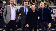 Παναθηναϊκός - Ολυμπιακός: Στο Ηράκλειο για τον τελικό ο Νίκος Γκάλης -  Βίντεο, φωτογραφίες 