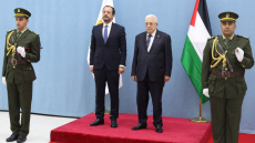 Ευχαριστίες Αμπάς στην Κύπρο - Ενημέρωσε τον Χριστοδουλίδη για τη Γάζα