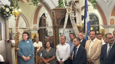 Λίνα Μενδώνη στη Σάμο: Η Ελλάδα δεν δέχεται καμία πρόκληση στα εθνικά και κυριαρχικά δικαιώματα της