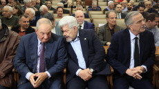 Σαμαράς και Καραμανλής στην παρουσίαση του βιβλίου του καθηγητή γεωπολιτικής, Γιάννη Μάζη - Ποιοι έδωσαν το παρών