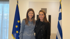 Στο επίκεντρο στέγαση φοιτητών και σχολικά γεύματα στη συνάντηση Ζαχαράκη - Μιχαηλίδου