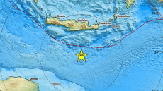 Σεισμός τώρα 4,1 Ρίχτερ ανοιχτά της Κρήτης

