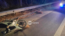 Τραγωδία στα Χανιά με δύο νεκρούς από τροχαίο με μηχανή στον Πλατανιά, 28 και 34 ετών τα δύο θύματα