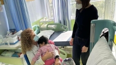 Στο Παίδων Αγία Σοφία η Αγαπηδάκη - «Σε πιάνει δέος όταν βλέπεις τους ανθρώπους αυτούς να επιτελούν το έργο τους»