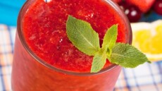 Smoothie φράουλα – πορτοκάλι