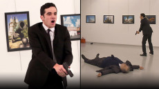 Νέο βίντεο-ντοκουμέντο: Ο δολοφόνος του Ρώσου πρέσβη τού ρίχνει τη χαριστική βολή