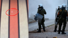 Χάος στο Μενίδι: Σε βάζα μαζεύουν τις σφαίρες οι κάτοικοι από τα σπίτια τους