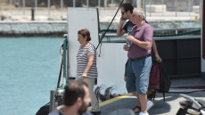 Βίντεο: Οι γονείς του άτυχου Τούρκου στην Κω για τη σορό του γιου τους