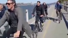 Βίντεο: Οι πέντε Αργεντίνοι κάνουν αμέριμνοι ποδήλατο λίγο πριν τους σαρώσει ο τρομοκράτης του Μανχάταν