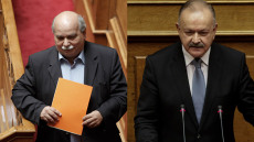 «Κόντρα» Σταμάτη - Βούτση στη Βουλή για το ποιος ανέτρεψε την Κυβέρνηση Σαμαρά