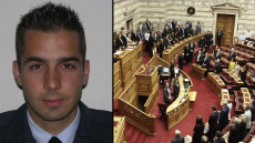 Η Βουλή θα «υιοθετήσει» τα παιδιά του σμηναγού Γιώργου Μπαλταδώρου 