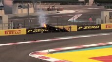 Βγάλτε με έξω, υπάρχει φωτιά εδώ: Η δραματική έκκληση του Χάλκενμπεργκ μετά το ατύχημα στο γκραν πρι του Άμπου Ντάμπι