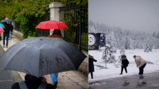 Καιρός την παραμονή της Πρωτοχρονιάς: Ο «Ραφαήλ» φέρνει καταιγίδες, χιόνια και 9 μποφόρ στο Αιγαίο