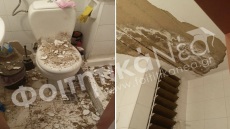 Γιάννενα: Φοιτήτρια έκανε μπάνιο στην εστία και έπεσε το ταβάνι πάνω της