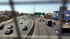 Κίνηση στον Ε.Ο. Αθηνών - Λαμίας μετά από καραμπόλα με 4 οχήματα