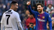 Μέσι-Ρονάλντο σε απίθανο πορτρέτο με γαρίδες και γλυκά